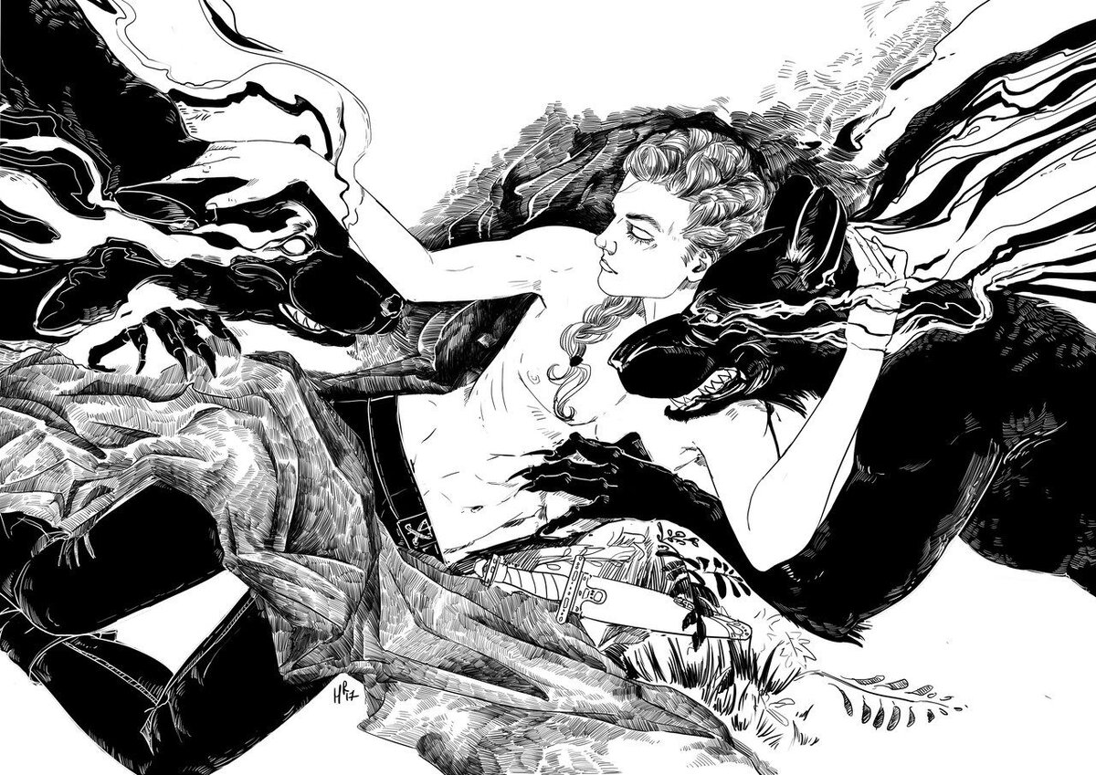 Иллюстрации к книгам Марики Становой https://author.today/work/1910