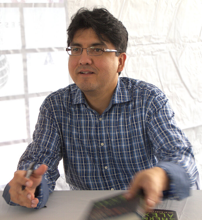 Шерман Алекси (англ. Sherman Alexie, 7 октября 1966, Веллпинит, США) — известный современный американский писатель, поэт и киносценарист индейского происхождения. Лауреат престижных премий и наград.