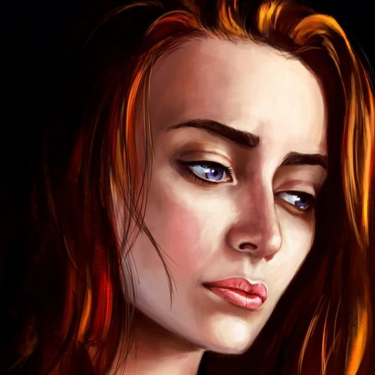 Девушка похожа на ту печальную кассиршу