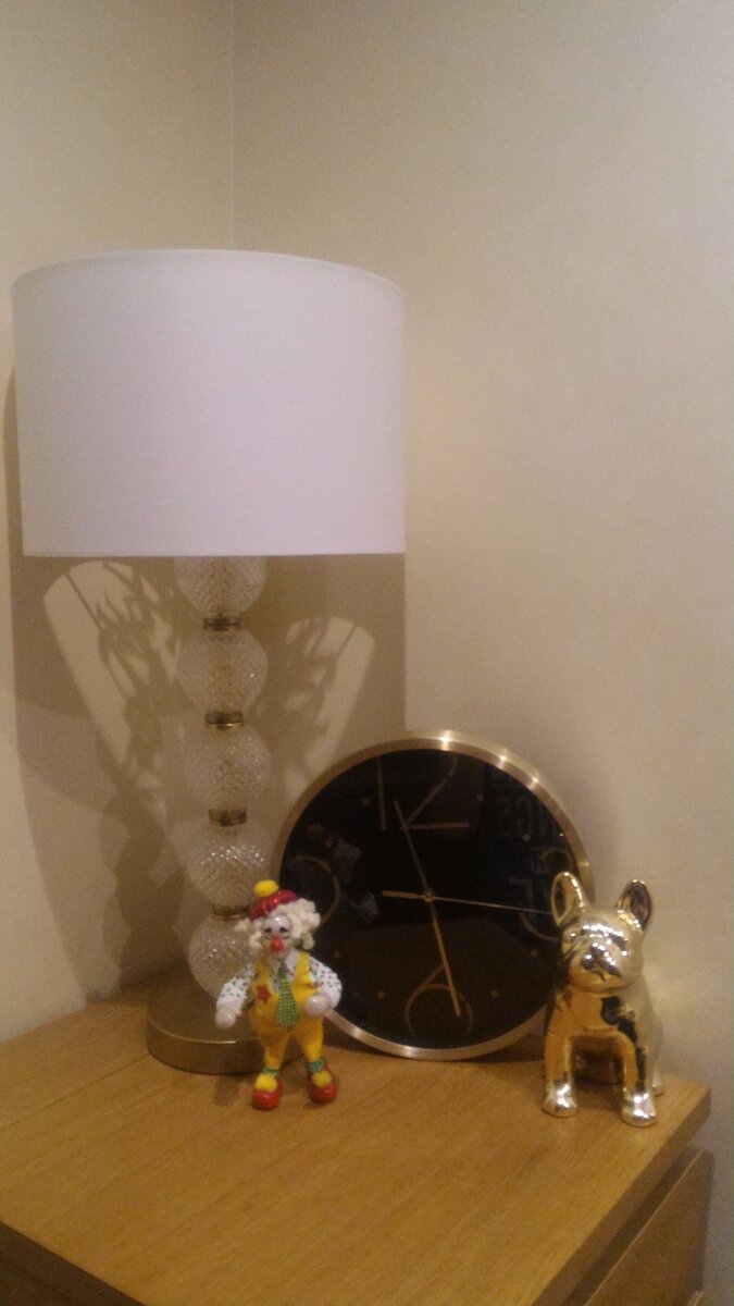 Настольная лампа -Франкенштейн ) - сделана из люстры 90-х, подвеса и настольной лампы