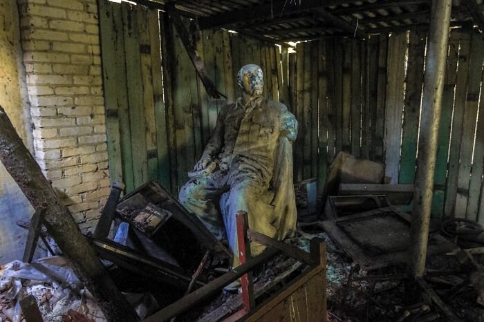Заброшенный лагерь "Дружба" в Московской области. Источник: deletant.livejournal.com