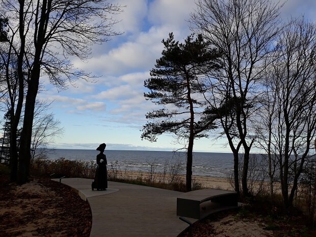 Юрмала, 10 ноября 2020. Аспазия в дюнах. 