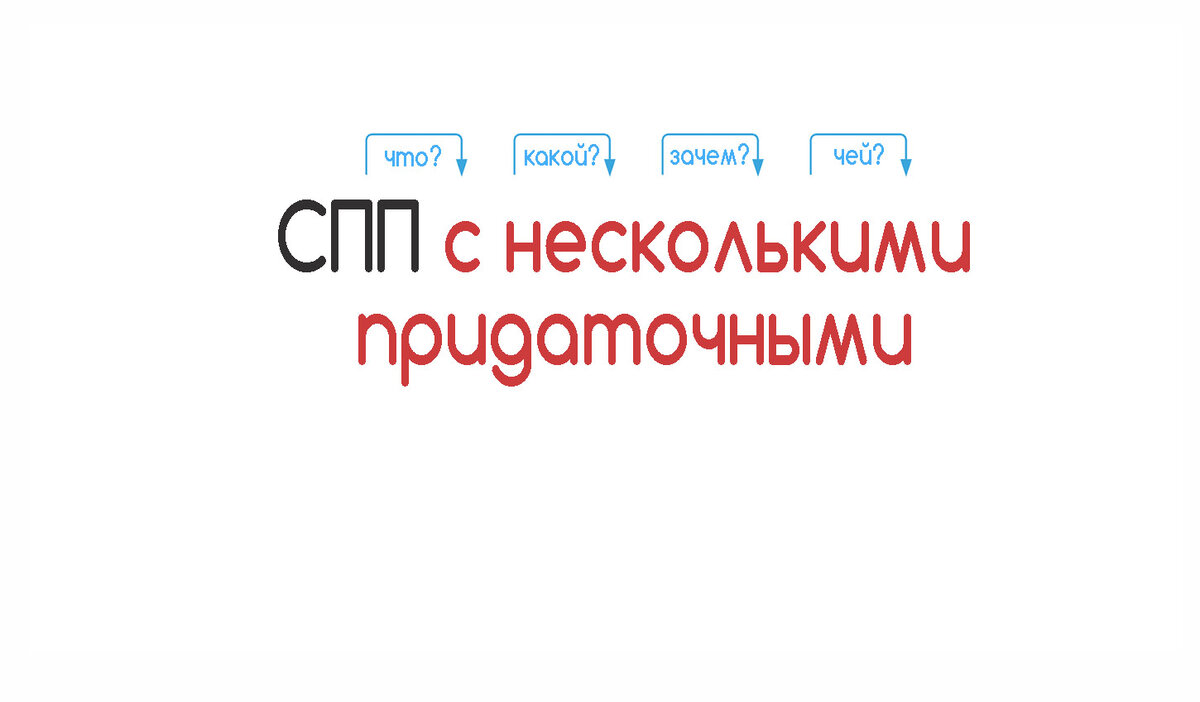 В русском языке распространены предложения, в которых присутствуют сразу несколько придаточных предложений.