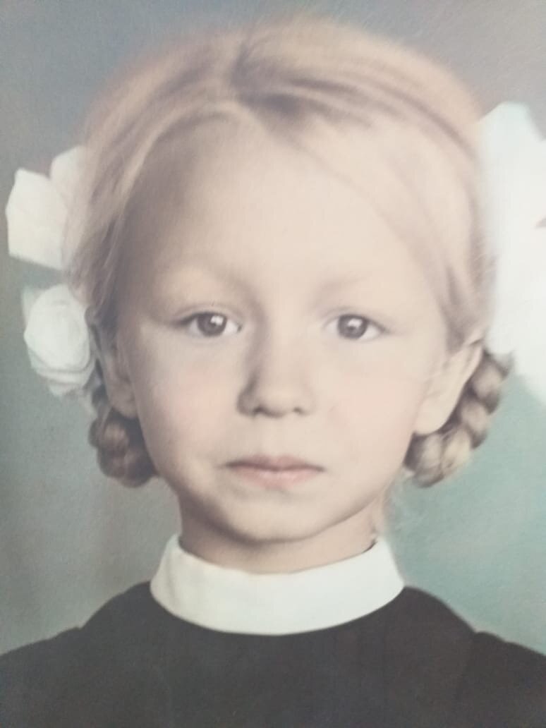 Детское фото моей бабушки