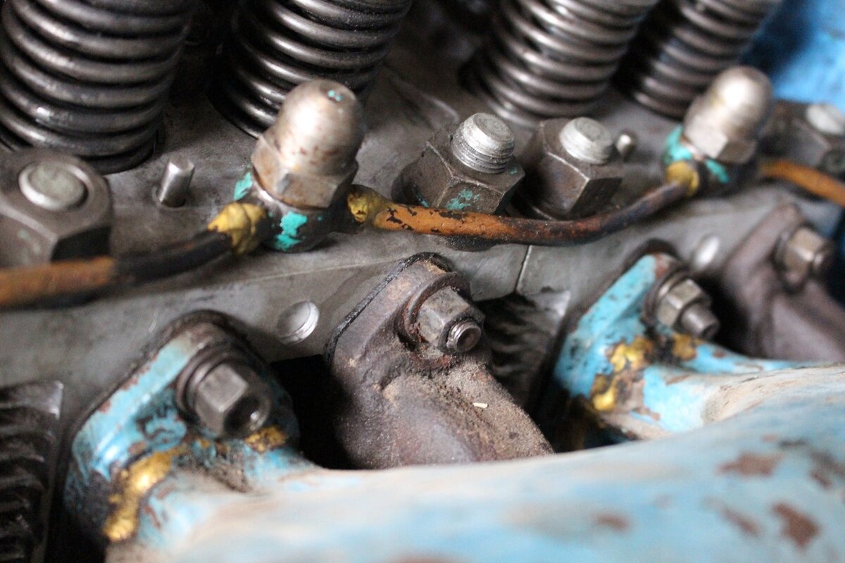 Регулировали клапана.