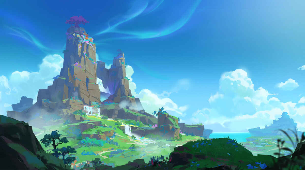 Остров Наруками. На вершине горы Великий Храм Наруками и Священная сакура