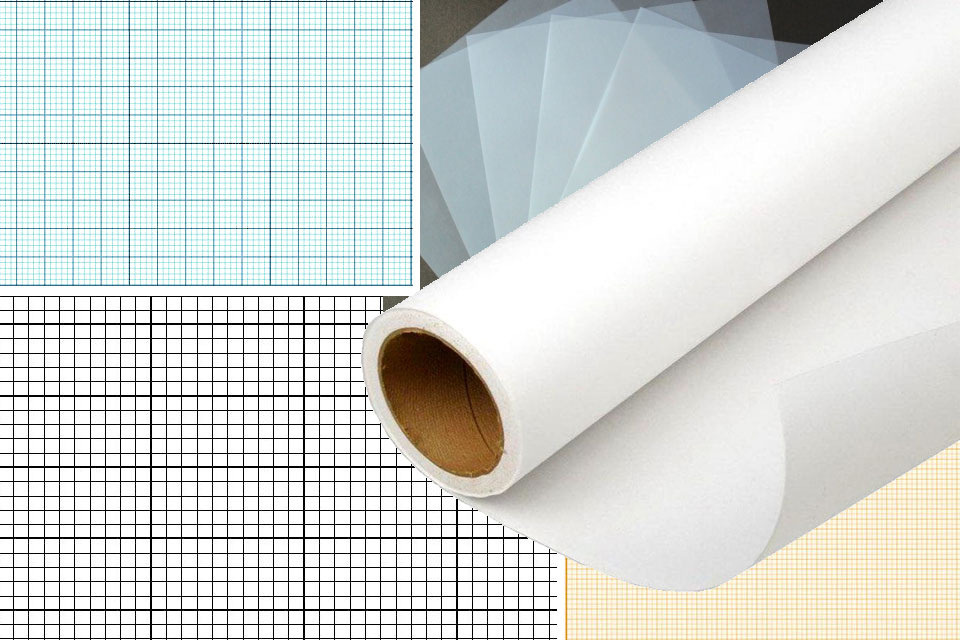Калька и милимитровая бумага