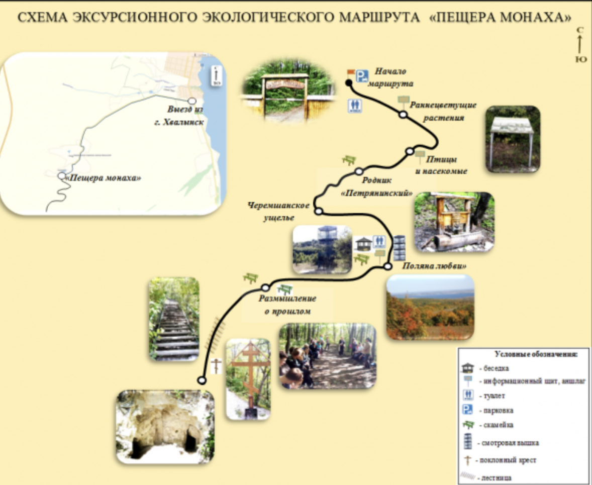 Экологические тропы хвалынска карта