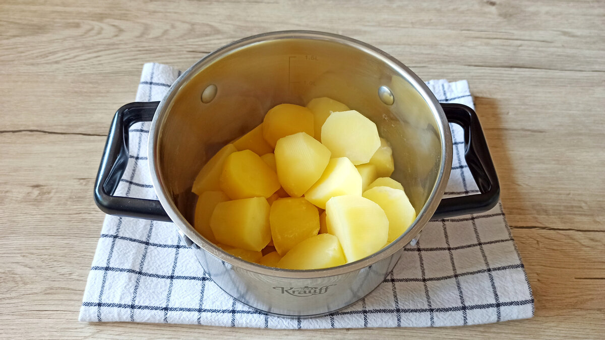 Отваренный картофель