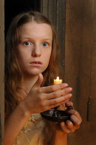 Соня Мармеладова в фильме по роману "Преступление и наказание" (актриса Полина Филоненко)