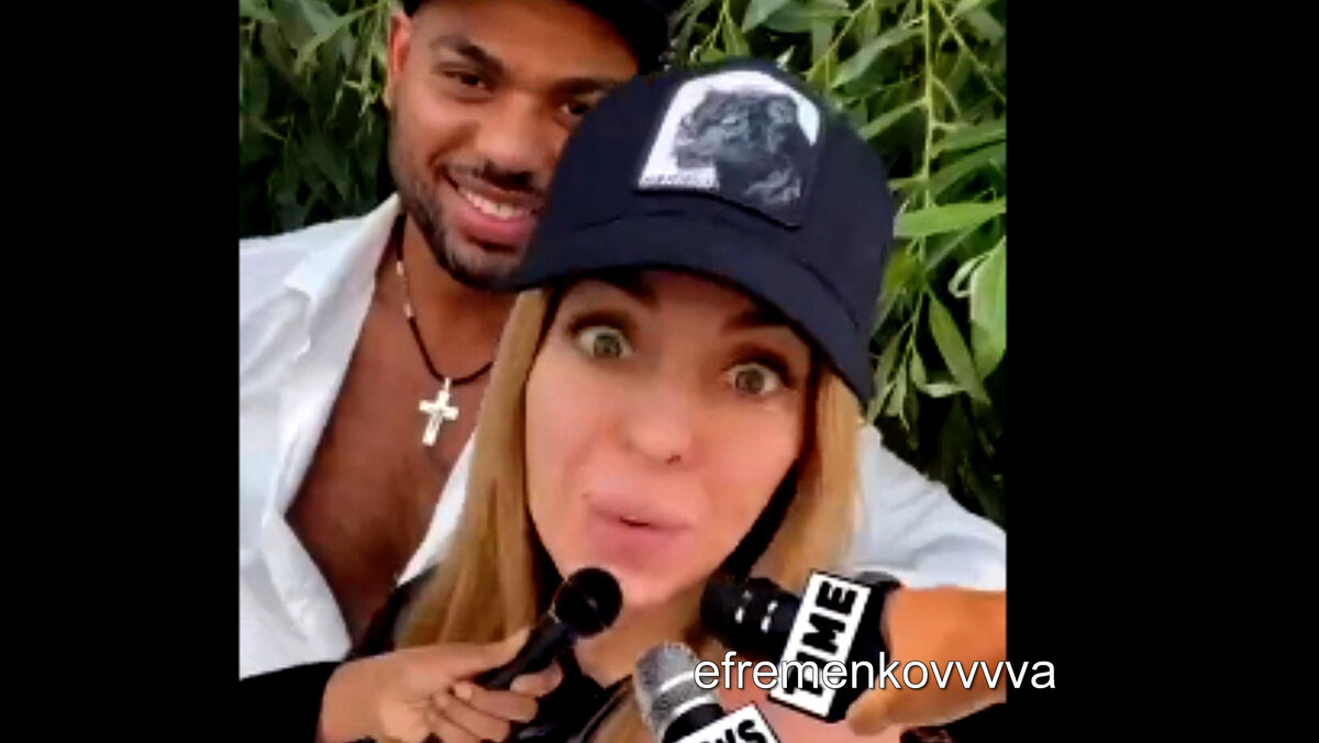 Ефременкова и Мондезир, инстаграм