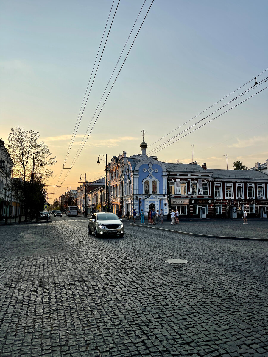 Центральные улицы Рыбинска