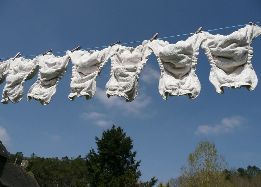 В СССР марлевые подгузы сушились, а теперь модернизированные