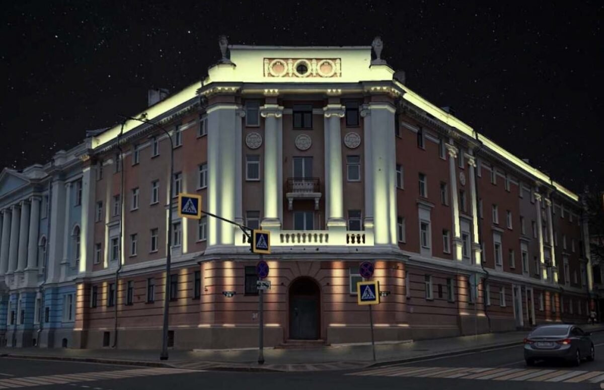    Подсветка украсит дома до конца года Арина Полтанова