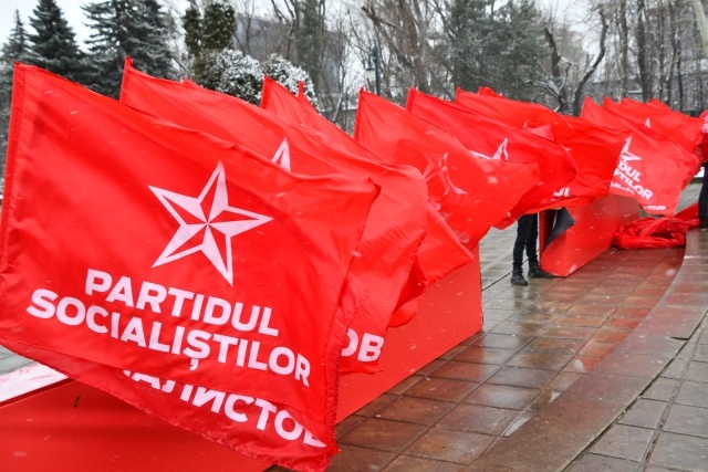    Митинг молдавских социалистов Socialistii.md