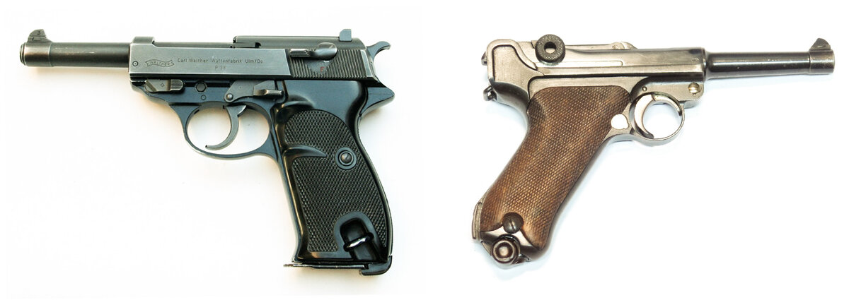                     Walter P38 и Luger P08
