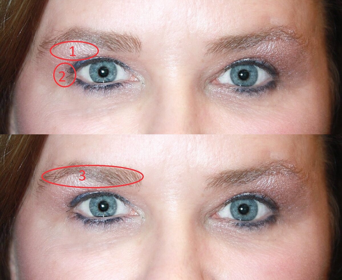 Так выглядит макияж с ошибками. В целом, все выглядит неопрятно