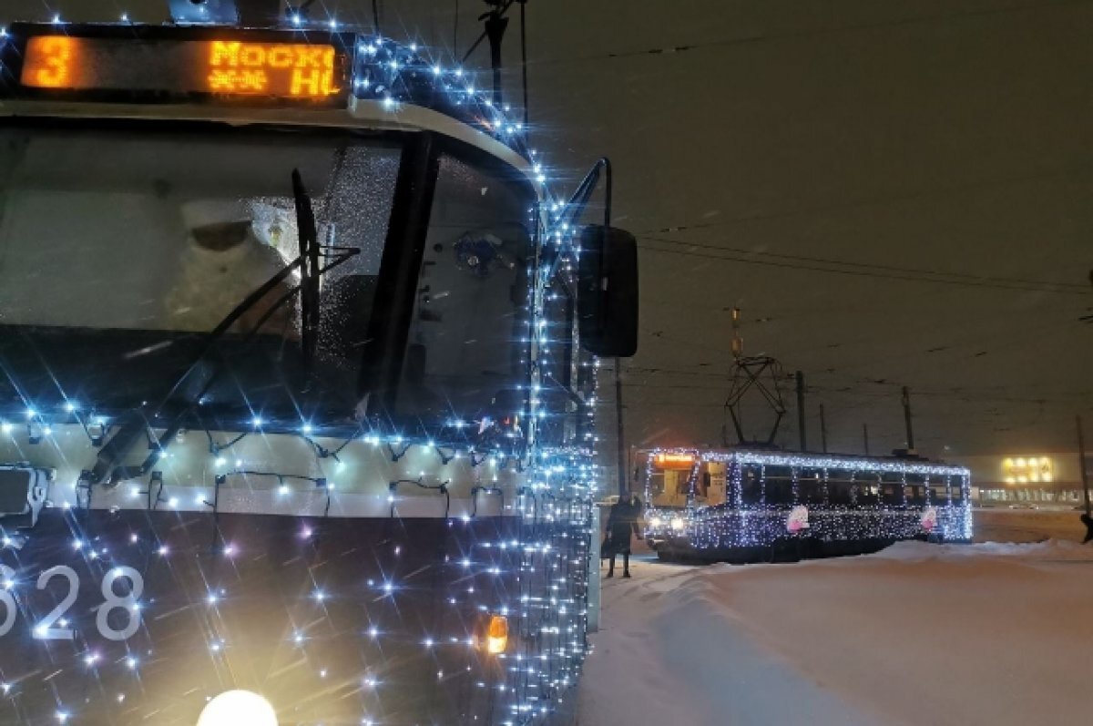    Три новогодних трамвая будут ходить в Нижнем Новгороде