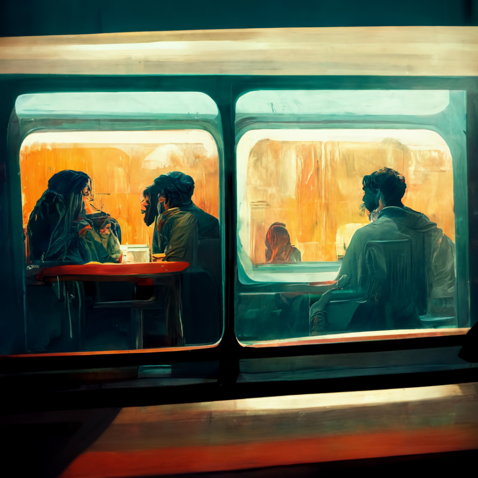 Разговор в электричке подслушанный