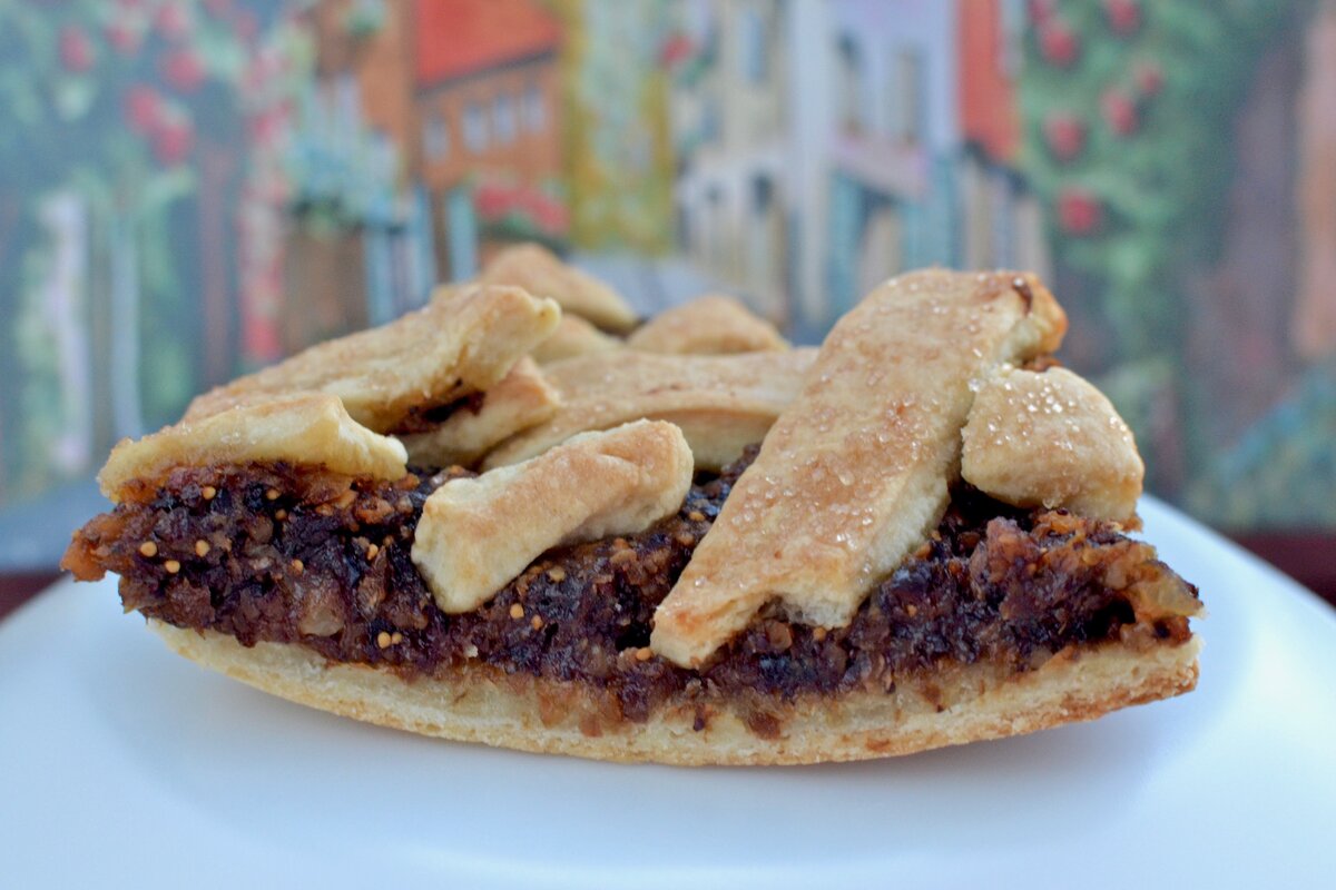 Нашла фотографию того самого пирога со звездами из книги