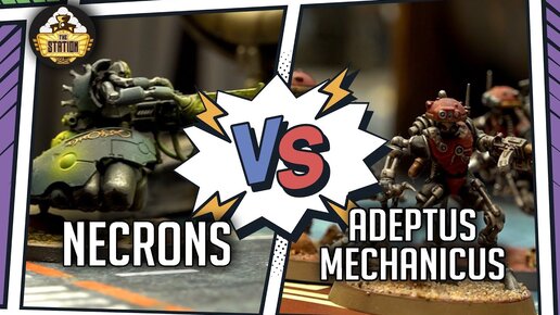 NECRONS vs ADEPTUS MECHANICUS I Battlereport 1500pts I Warhammer 40000