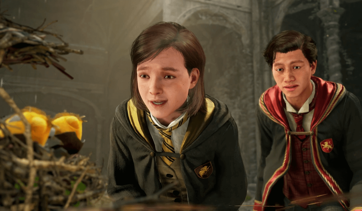    Кадр из игры Hogwarts Legacy