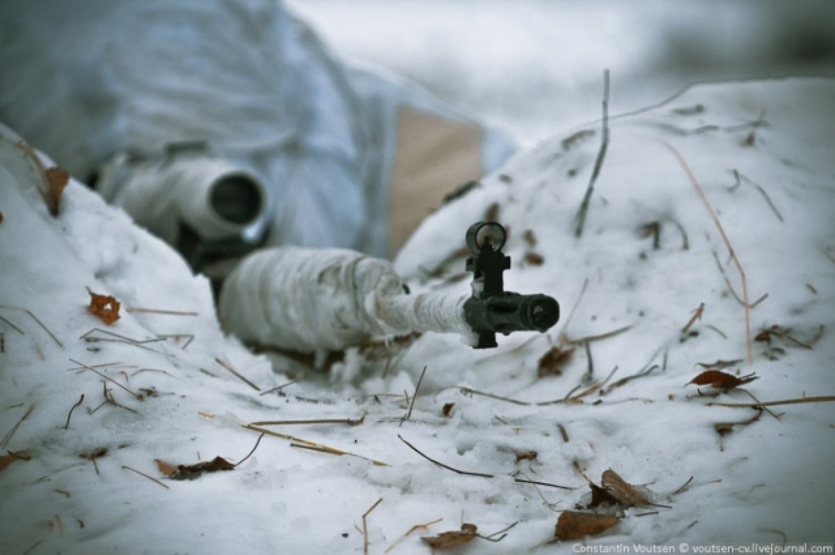    Снайпер из Якутии одним выстрелом ликвидировал двоих иностранных наемников