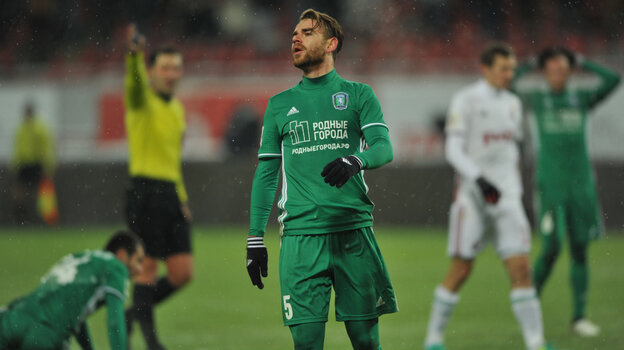    Эрик Бикфалви в составе «Томи».Федор Успенский