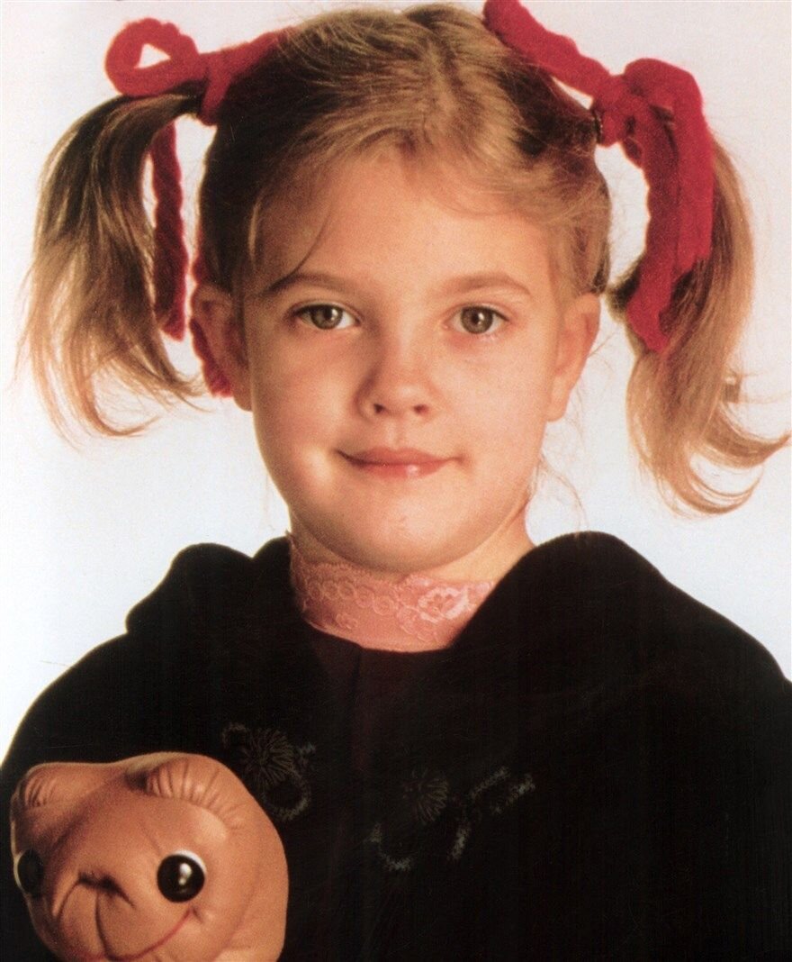 Дрю Бэрримор в детстве