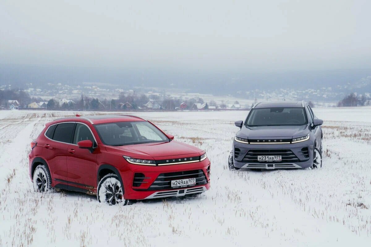 Полноприводные кроссоверы EXEED LX AWD