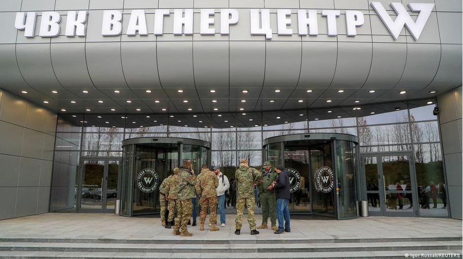 Штаб-квартира печально известной частной армии «Группа Вагнера» в Санкт-Петербурге