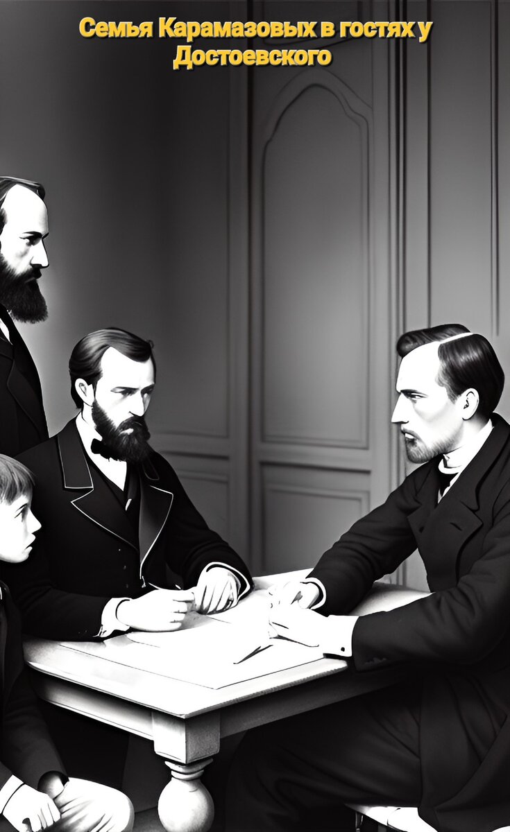 Кто из них Ф.М. Достоевский? Мне кажется,  тот что стоит слева 😊