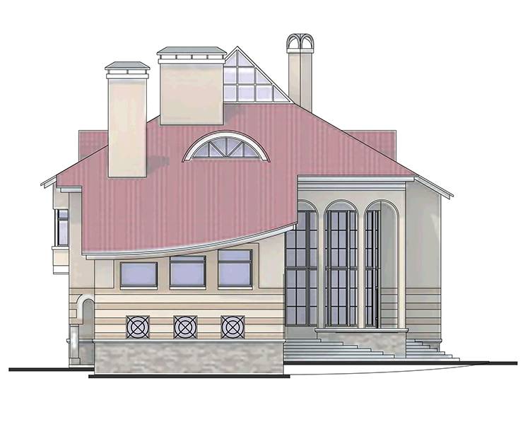 Проект дома в стиле барокко