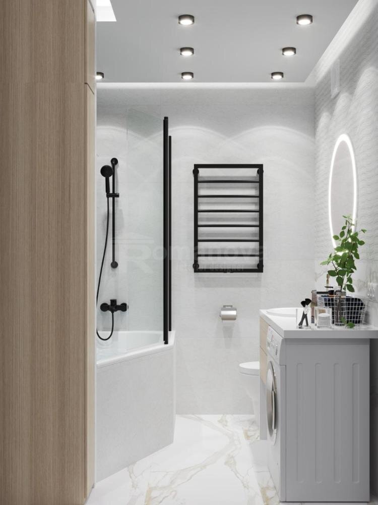 Дизайн светлой ванной комнаты с 50+ фото