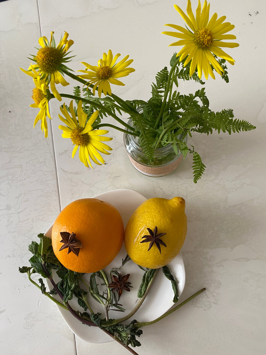 Ингредиенты для чая по-сочински