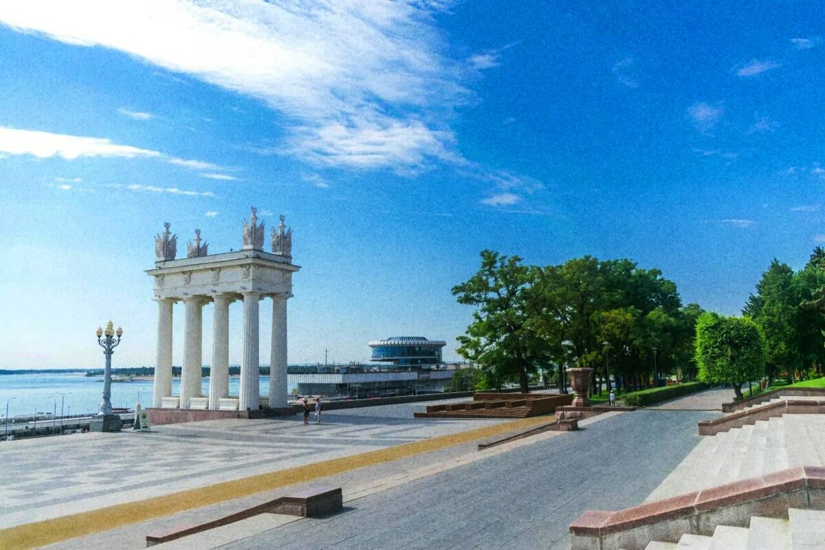Центральная Набережная г.Волгограда 