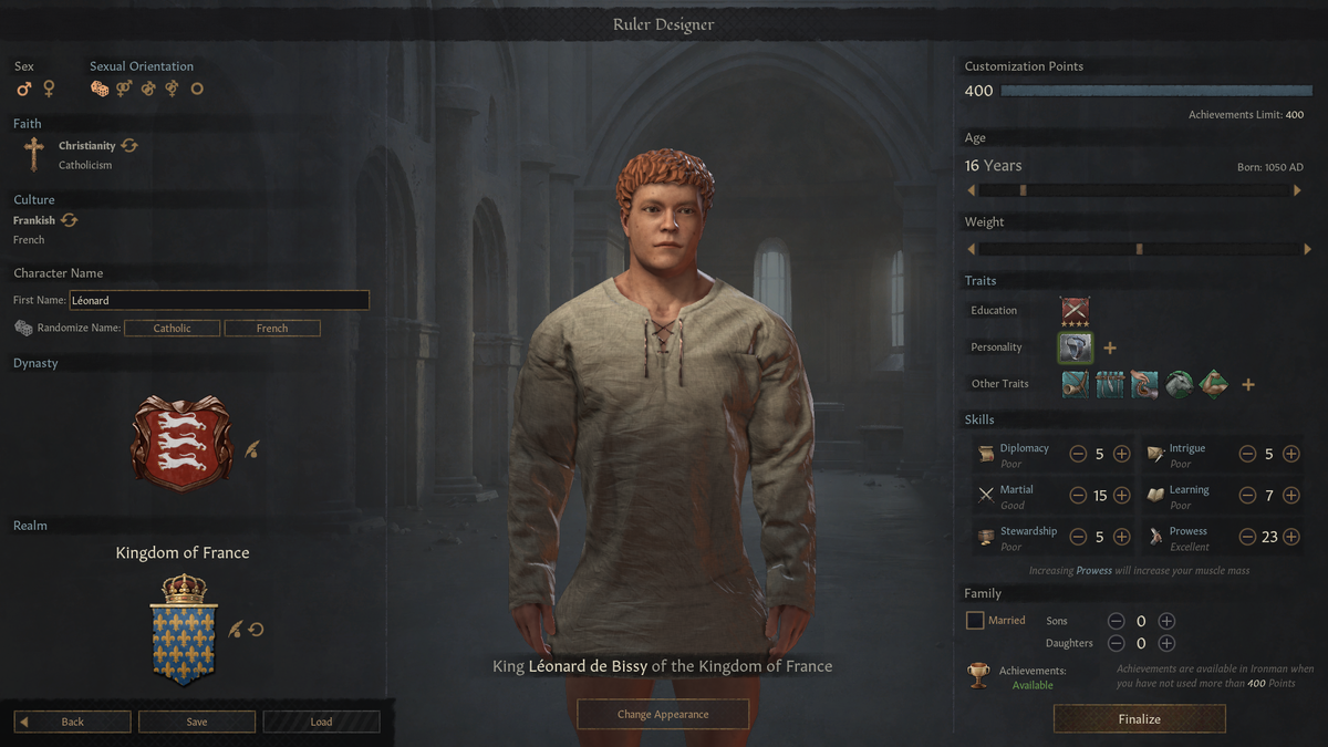 "Целомудренный" здесь просто на сдачу. У многих греховных черт есть бонусы к мастерству, но с церковью католикам лучше не ссориться.