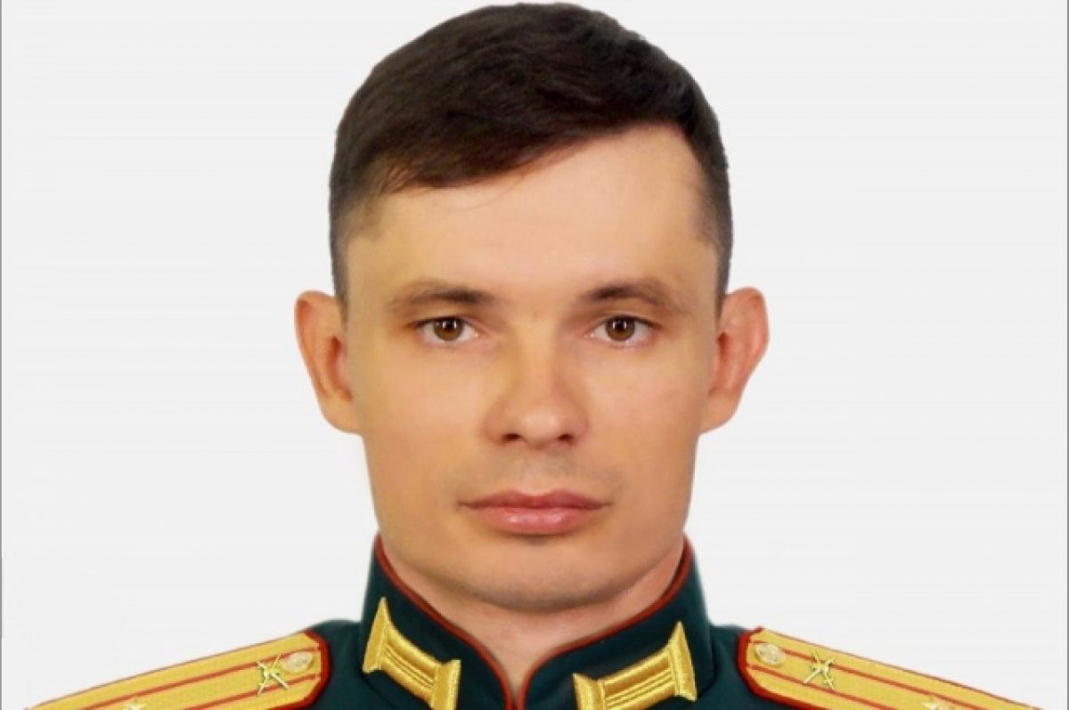    Офицер Антон Колесников из Бурятии награждён медалью Суворова