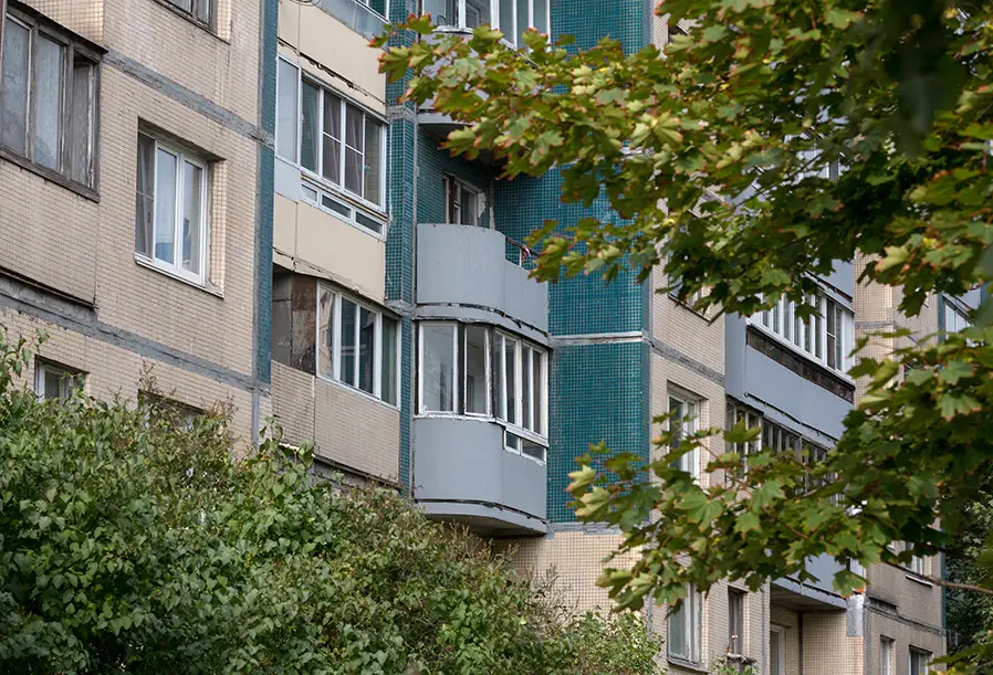 137 серия дома, балкон