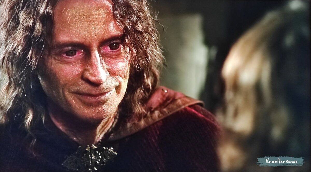 "Однажды в сказке", кадр из фильма. Маг Румпельштильцхен.