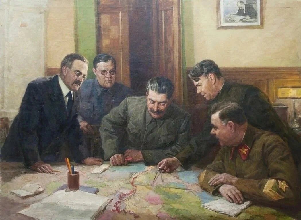 Разработка плана Уран. Жукова просто нет.