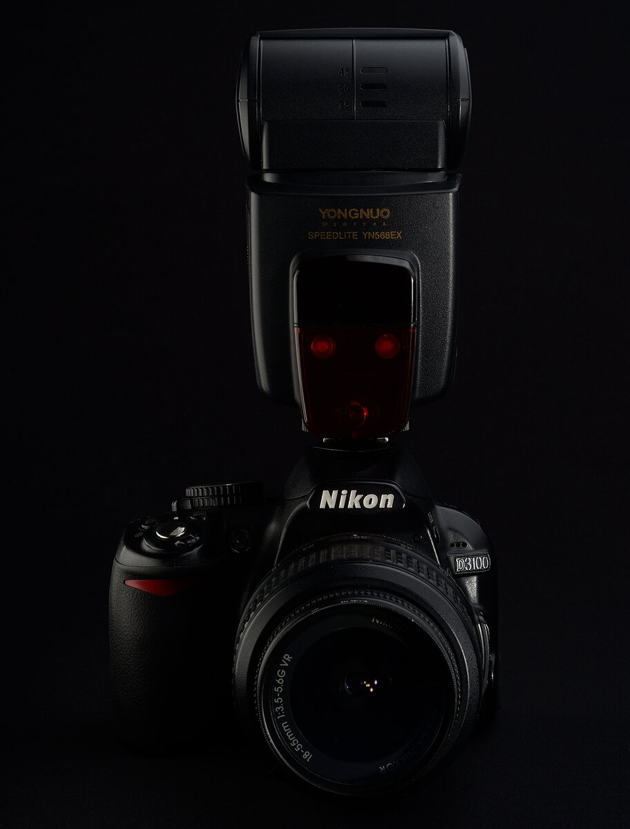 Nikon D3100+Yongnuo YN568EX