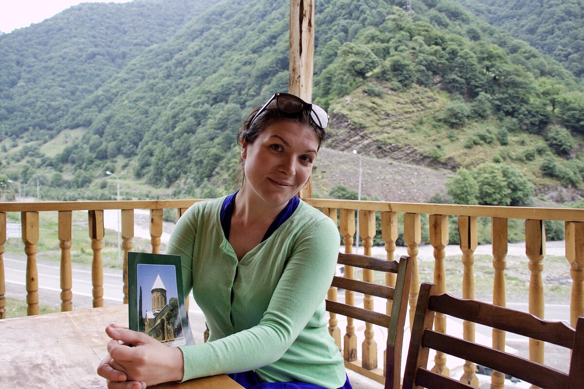 В Пасанаури. Фото из личного архива