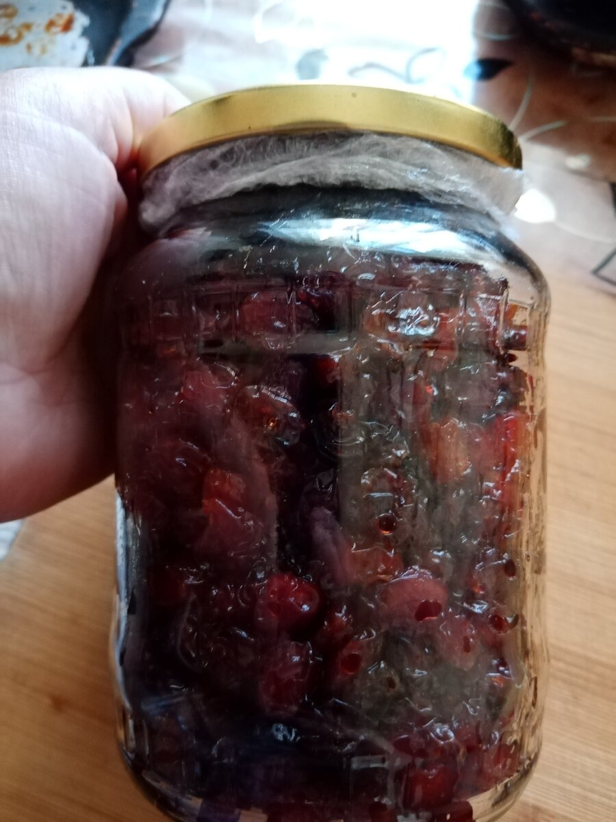 Черешня методом сухого варенья.