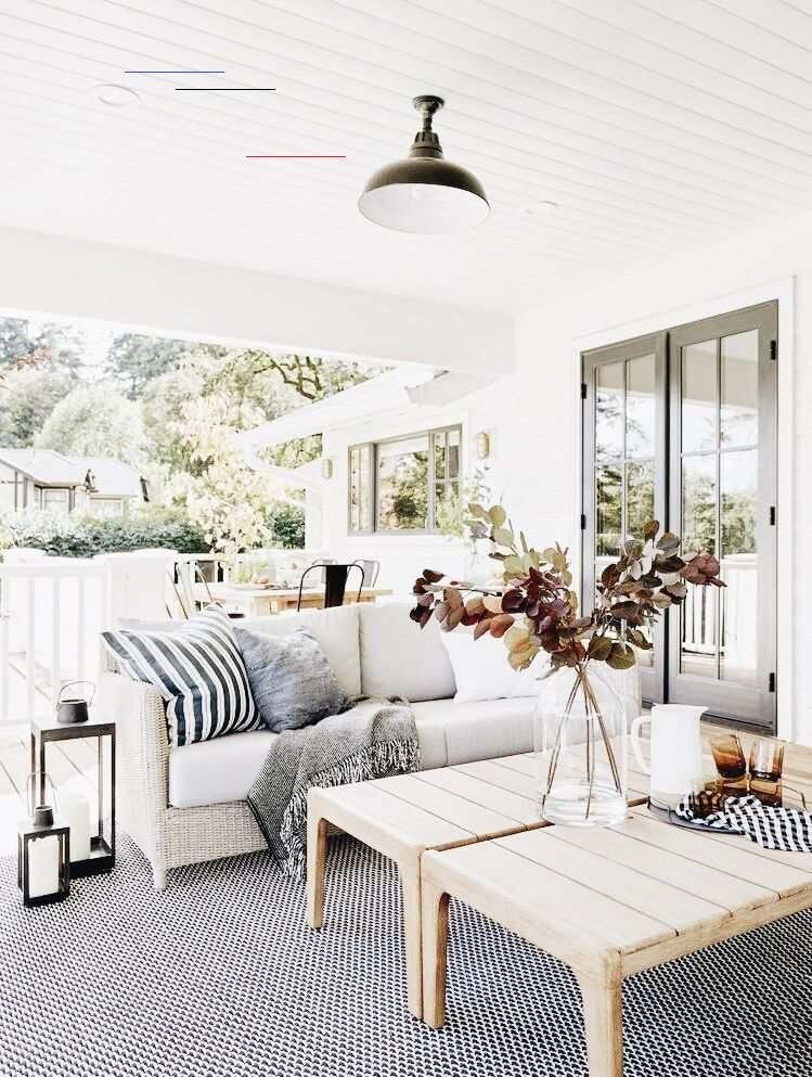 декор интерьера веранды