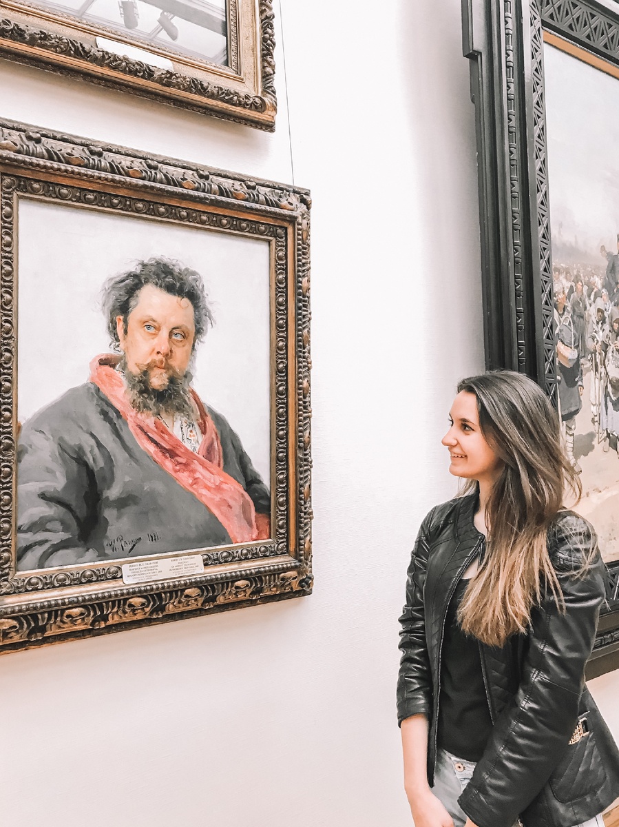 Третьяковская галерея (Москва). Портрет Мусоргского (Репин И.Е.) 