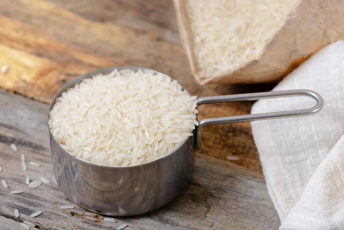 Cuantos gramos de arroz es un vaso