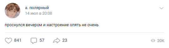 Скриншот с официального паблика Полярного в ВК.