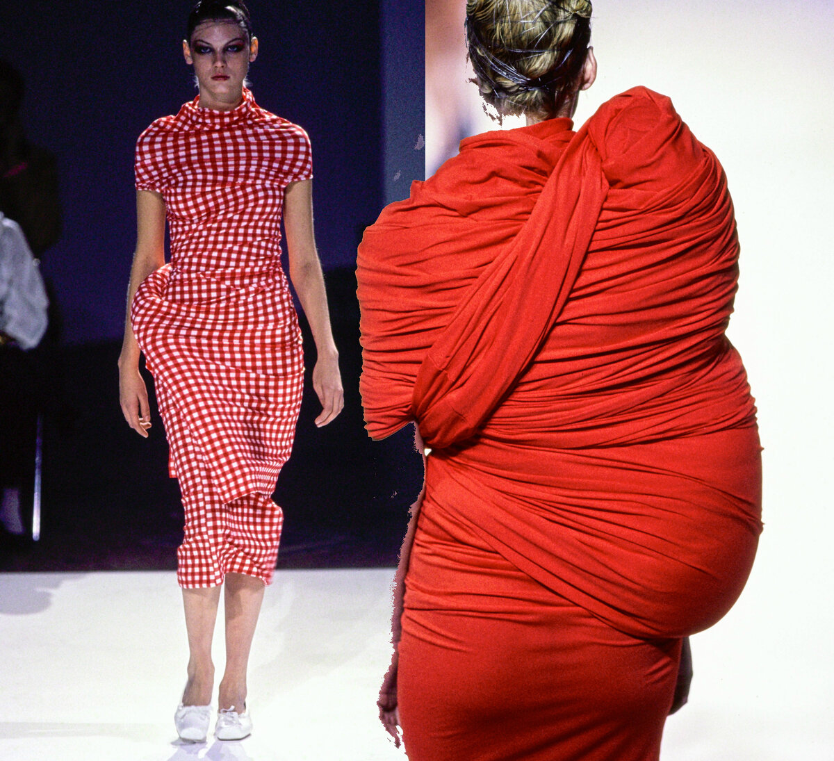                    Comme des Garçons SS97 “Body Meets Dress, Dress Meets Body”