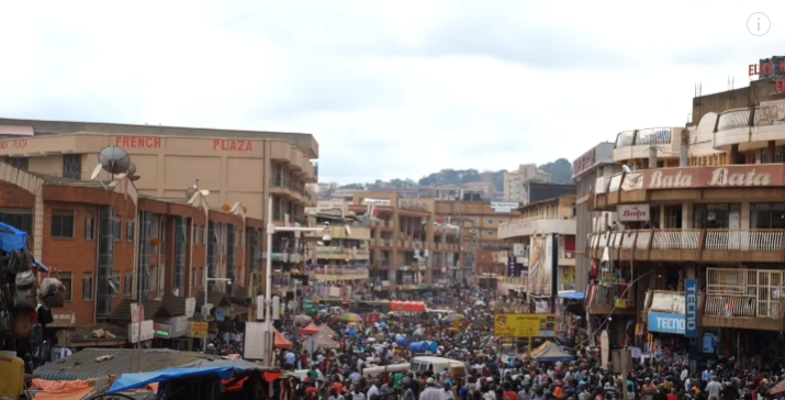 Обычно в будние дни в Африканских городах.